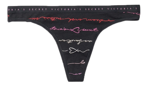 Imagen 1 de 4 de Tanga Panty Victoria's Secret De Algodón Elástico (varios)