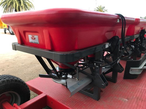 Fertilizadora Doble Disco Massey Ferguson De 3 Puntos