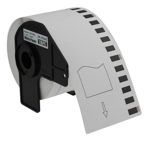 Cinta Continua Fits Brother Dk-2205 62mm Ql 700 Ql 720