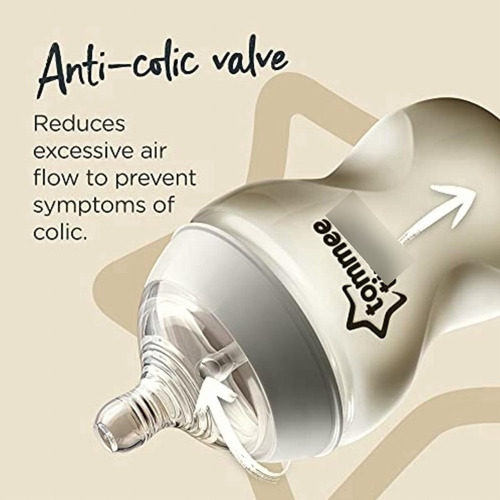 Tommee Tippee Closer To Nature biberon Anti-colicos, Libre
