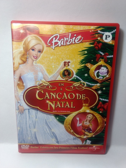 Dvd Barbie Em A Canção De Natal Otimo Estado Arte Som | MercadoLivre