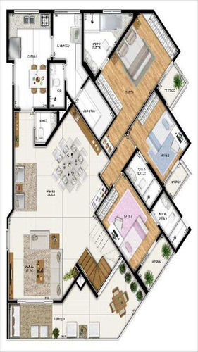 Imagem 14 de 15 de Cobertura Duplex, 3 Suítes, São Caetano Do Sul - V21