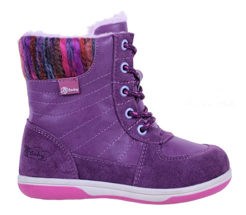 Bota Abc Baby Niña 1fb1616 Purpura