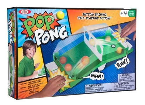 Juego De Mesa Pop Pong Ideal Tabletop Game