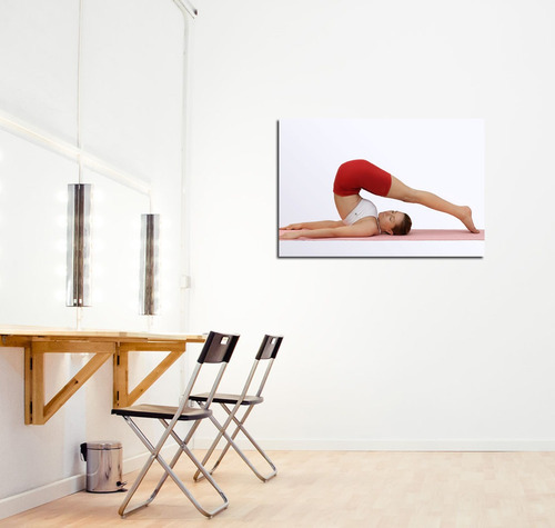 Vinilo Decorativo 30x45cm Yoga Meditacion Clases Relax