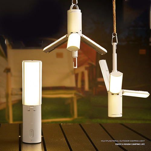 Linterna Led Para Acampar, Iluminación Estilo C 4000mah
