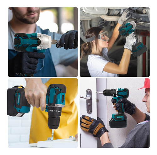 Kits Combinados De Herramientas Eléctricas De Selfie Gat, 4