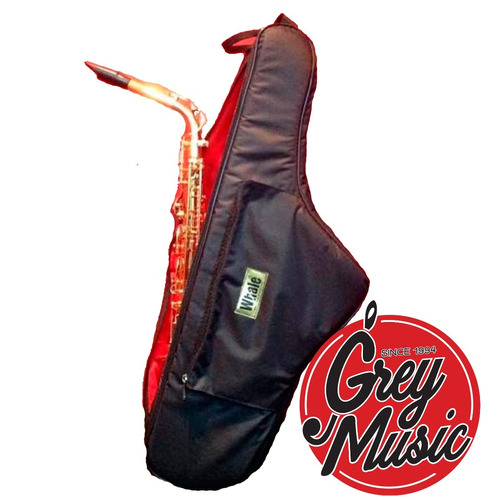 Funda Para Saxo Alto Whale 403020 - Grey Music -