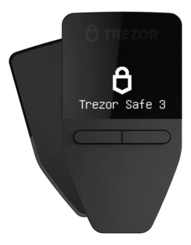 Trezor® Safe 3 Hardware Wallet Billetera Original Crypto Negro