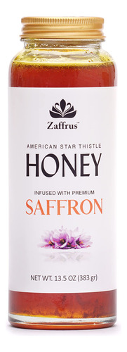 Zaffrus  Miel Con Infusor De Saffron  Estrella Americana De