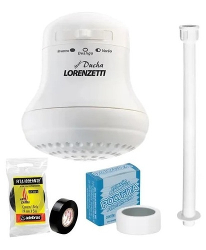 Chuveiro  Maxi Ducha 4600w 220v + Acessórios - Lorenzetti