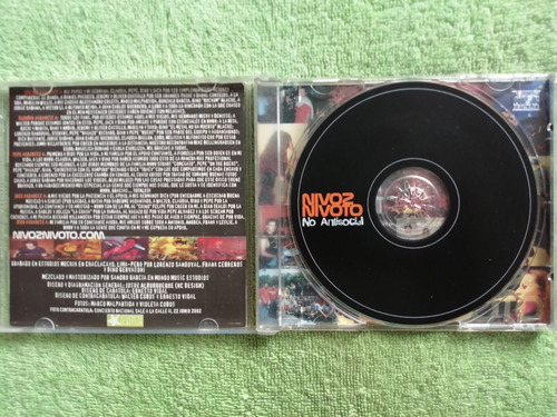 Eam Cd Ni Voz Ni Voto No Antisocial 2002 Su Segundo Album (Usado)