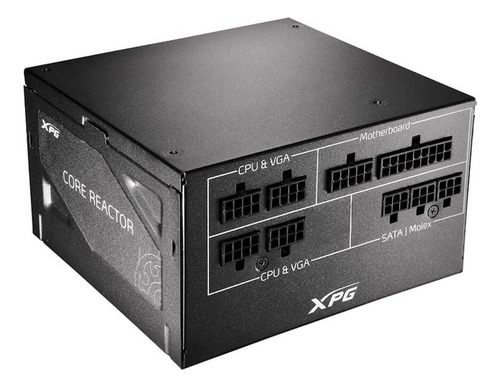 Xpg 650w Core Reactor Atx Modular 80 Más Fuente De Energía D