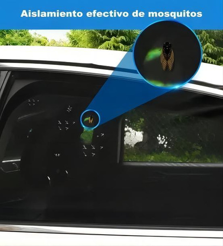 Pack X2 Malla Protector Sol Mosquito Para Ventana Auto