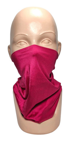 Bandana Tipo Buff Mascara Moto Ciclismo Outdoor Fucsia Envío