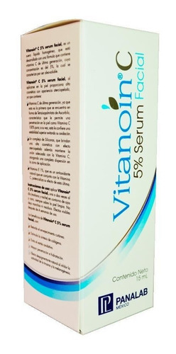 Vitanoin C 5% Serum Facial Vitamina C Panalab 