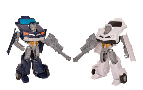  Convertible Duo Fighter 2 Autos Transformers Robot Ditoys