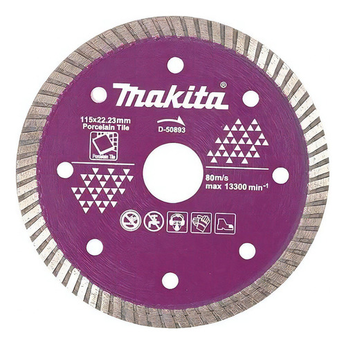 Disco Diam.makita 115mm D-50893 Corte Seco