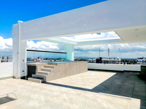 Apartamento En Alquiler En Naco. Nuevo A Estrenar, Con Linea Blanca