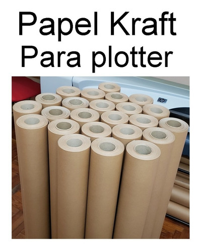 Papel Kraft Para Plotter Ideal Para Molderia Textil