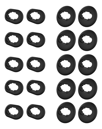 A-focus 10 Pairs Galaxy Buds Live Ear Tips Adapter Set Repla