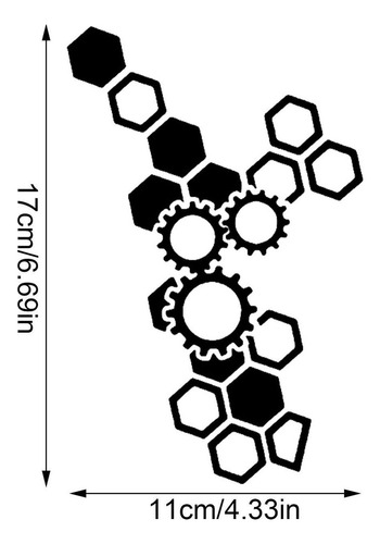 Pegatinas De Panal Para Coche Pegatinas Hexagonales Creativa
