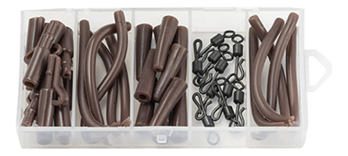 Kit De 40 Pinzas Para Pesca De Carpas, Cono De Cola Marrón