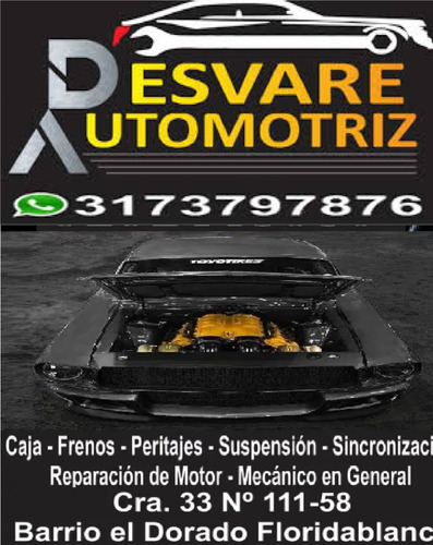 Taller Automotriz Mecanico- Electrico Domicilio Inicio Bater