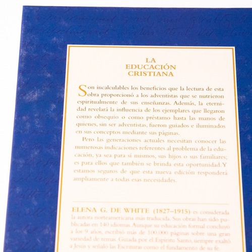 La Educación Cristiana Td - Azul - 2ed. - Editorial Aces