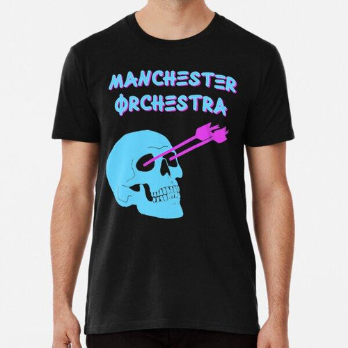 Remera Camiseta Con Calavera Y Flechas De La Manchester Orch