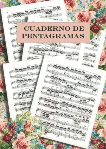 Cuaderno De Pentagramas: Cuaderno De Musica - Libreta De Pen