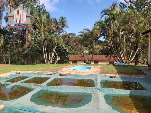 Linda Chácara Com 05 Dormitórios, Piscina, Área Gourmet, Pomar, Ótima Localização, À Venda, 9000 M² Por R$ 500.000 - Zona Rural - Pinhalzinho/sp - Ch0851