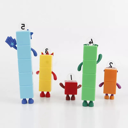 Anime Numberblocks Bloques De Construcción Digitales 2025