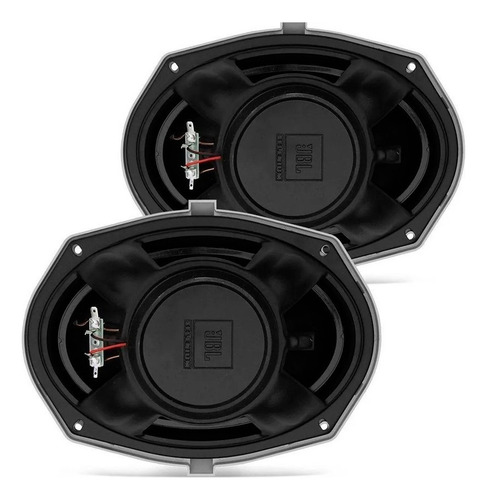 Altavoces Jbl Selenium Quadriaxiales 69qd7ta 6x9, color blanco con negro