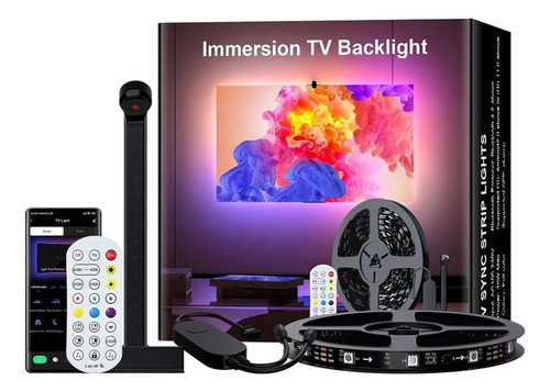 Cámara Rgbic Con Luz Led De Inmersión Para Tv Tira.