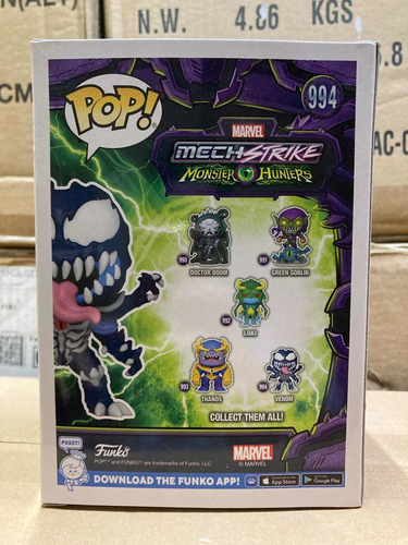 Venom 994 Mech Strike Monster Hunter Funko Pop Eddie Brock