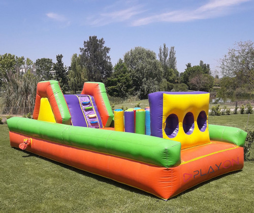 Imagen 5 de 10 de Alquiler Castillo Inflable Tobogan Juegos Envio Gratis Caba