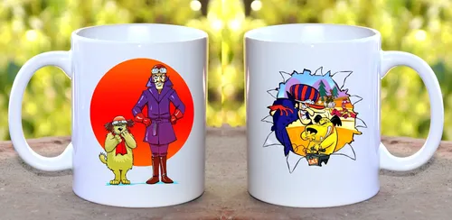 Tazas Sublimadas - Los Autos Locos - Penelope - Los Macana