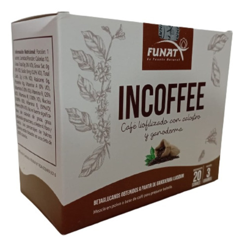 Incoffee Calostro Y Ganoderma - Unidad a $55000