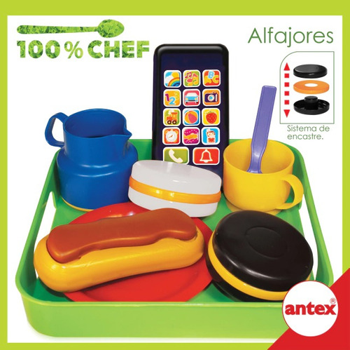 Bandeja Alfajores 100% Chef Antex 1158