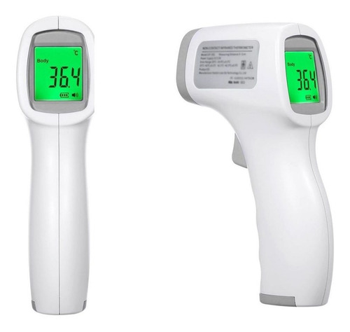 El termómetro digital comprueba la temperatura del pulso y el medidor de fiebre