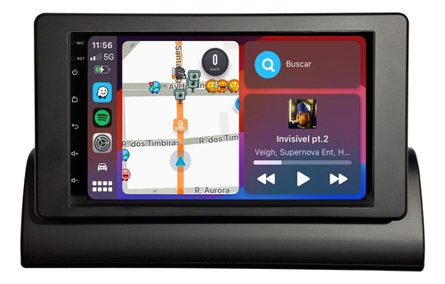 Multimidia Fiorino 7p Até 2013 Android 13 Carplay 2gb 64gb