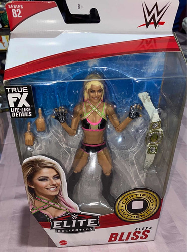 Imagen 1 de 3 de Wwe Elite Collection True Tx Alexa Bliss Series 82 Figura
