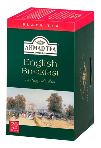Té Ahmad Tea Breakfast Negro 20 Sobres 40g