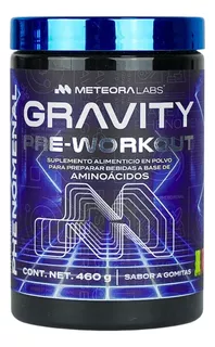 Meteora Labs | Gravity Pre-workout | 60 Servicios