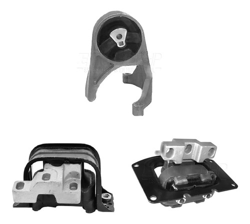 Kit 3 Soportes Motor Y Caja Stratus Cirrus 2.4 2001-06 Eagle