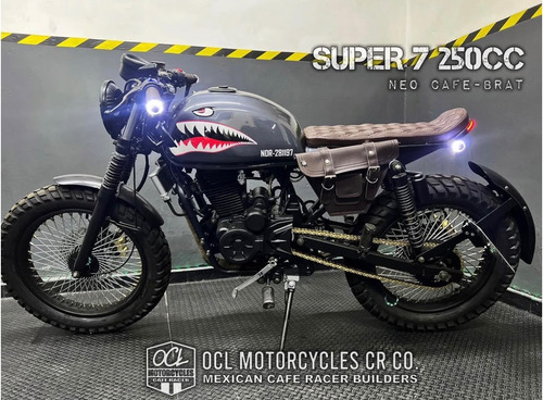 Motocicleta Super7 Mb 250cc Cafe Racer