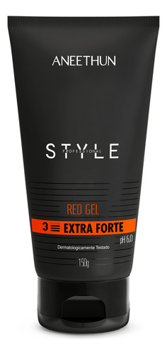 Aneethun Style Professional Red Gel 3 - Extra Forte 150g