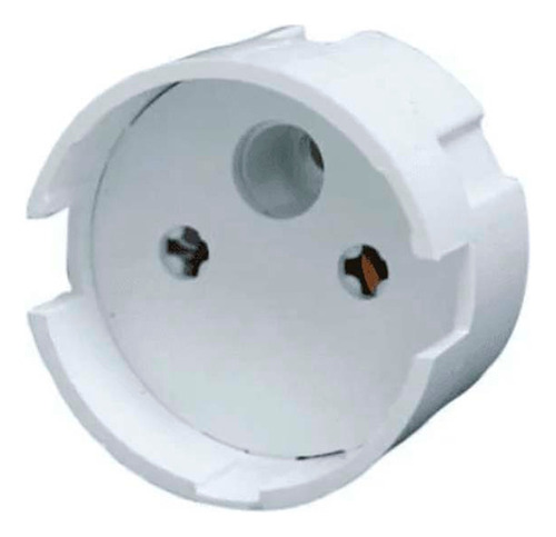 Sócate T8 Tipo Moneda Para Tubo Led 5 Unid.