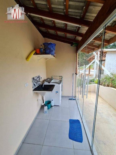 Linda Chácara Em Loteamento Fechado, Com Escritura, 3 Dormitórios, Piscina, Horta, À Venda, 1000 M² Por R$ 530.000 - Pinhalzinho/sp - Ch0973